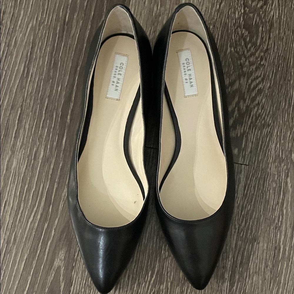 Cole Haan Women's Classic Black Flats